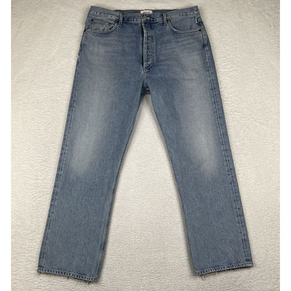 Agolde Women's Straight Leg Jeans - Blue